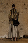 MUTEDANCE long buckle V -neck real silk dress MD22FW48 PM47